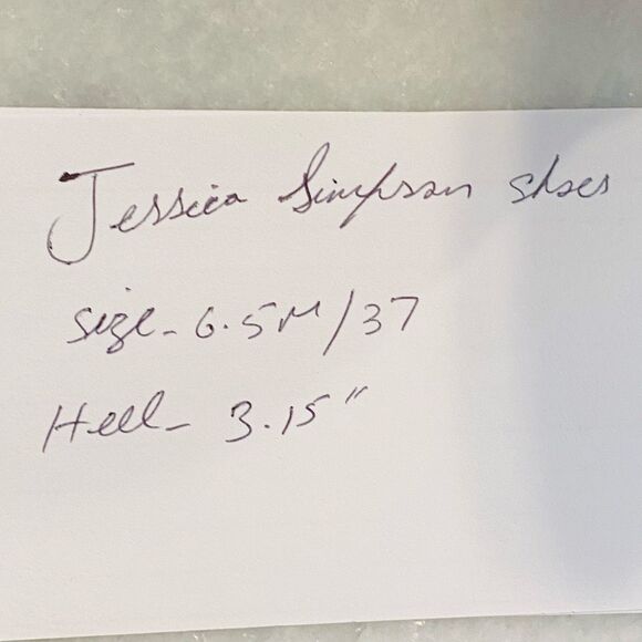 Jessica Simpson Embellished Strappy Open Toe Joziene Sandals Gold Size 6.5/37 - Picture 7 of 7